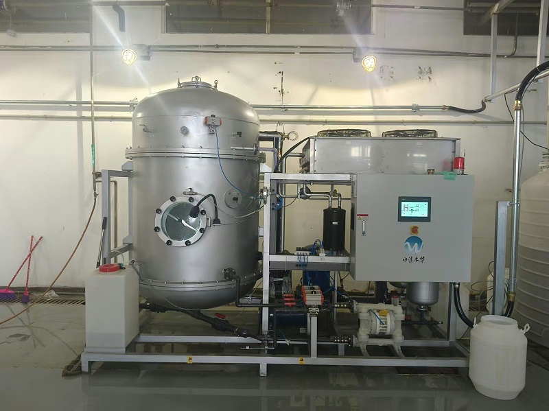 水清木華低溫蒸發器項目現場