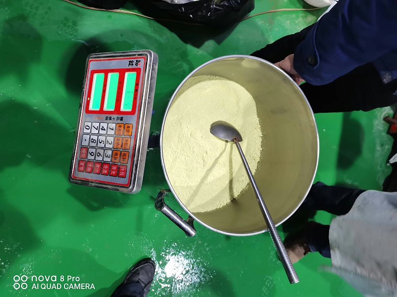 低溫刮板蒸發器處理后的干燥固體結晶鹽